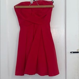 Strapless Pink Dress